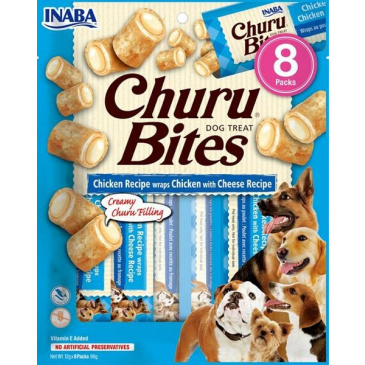 Inaba Churu Bites dog snack kuře 8x 12g