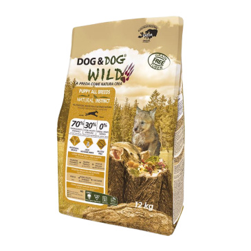 Dog&Dog Wild Puppy Natural Instinct 12 kg