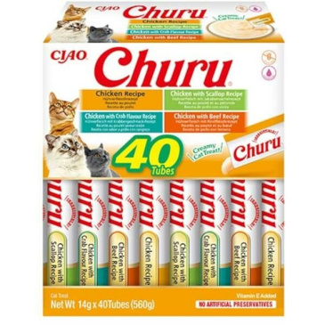 Inaba Churu cat snack kuře multipack 40x 14g