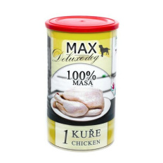 Konzerva MAX deluxe 1 KUŘE 1200g