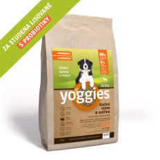 Yoggies Active Kachna a zvěřina Minigranule 5kg