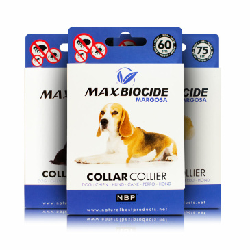 Max Biocide – Antiparazitní obojek pro psy 38cm