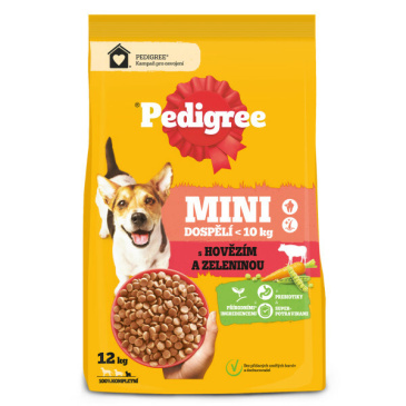 Pedigree Adult small 12kg Hovězí a zelenina