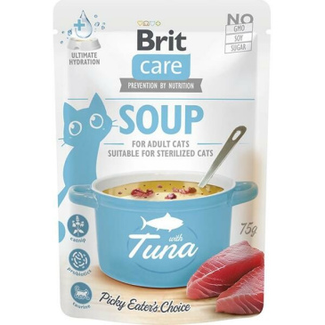 Brit Care Cat Soup with tuna 75 g