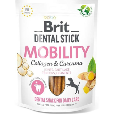 Brit Dog Dental Stick Mobility with Collagen & Curcuma 251 g