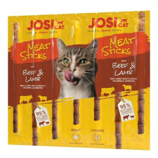 JosiCat 35g MEAT STICKS BEEF & LAMB (7X5G)