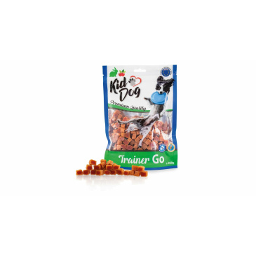 KIDDOG TRAINER GO mini kostičky s králíkem a brusinkami 250 g