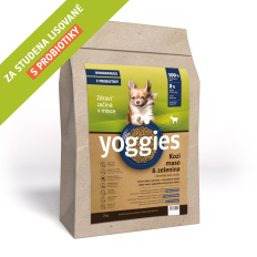 Yoggies Hypoalergenní  s KOZÍM masem a bramborovými vločkami 2kg Minigranule