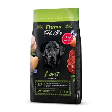 Fitmin dog For Life Adult 12kg+1kg