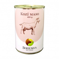 BOHEMIA Kozí maso ve vlastní šťávě 400 g