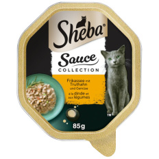 Sheba collection vanička paštička s krůtím a zeleninou 85 g