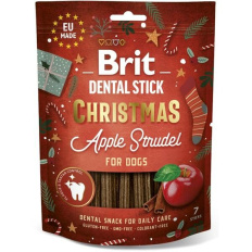 Brit Christmas Dog Dental Snack Apple Strudel 250 g(7ks)