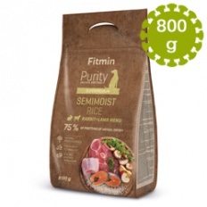 Fitmin dog Purity Rice Semimoist Rabbit&Lamb 800g