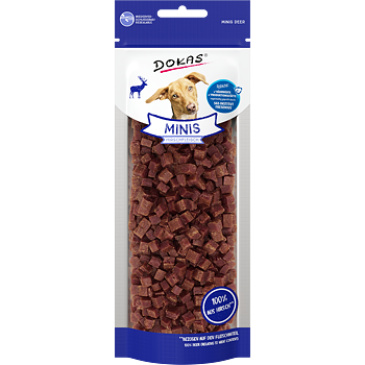 Dokas - Minis - Kostičky z jeleního masa 70g