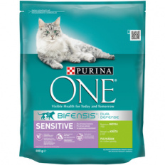 Purina ONE Dual Nature Sensitiv s krůtou 800g