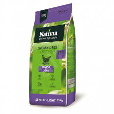 Nativia Senior Light 15kg