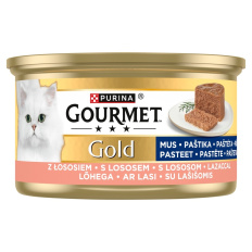 Gourmet Gold s lososem - paštika 85g