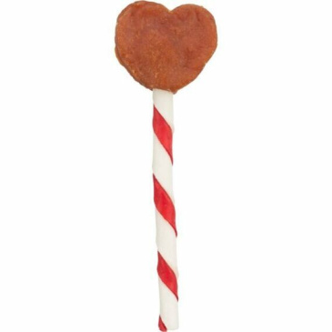 Valentine Heart Lollipop, kuřecí lízátko tvar srdce, 12 cm/15 g