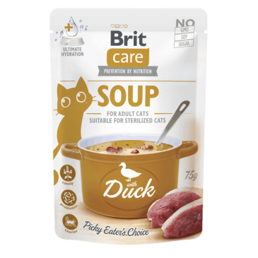 Brit Care Cat Soup with Duck 75 g