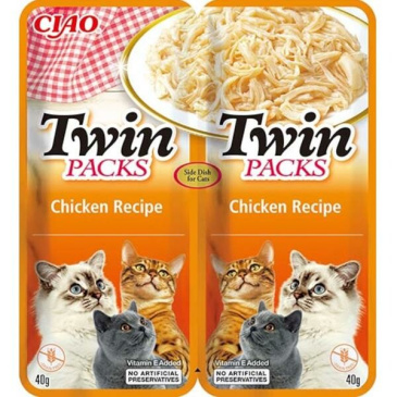 Inaba Twin Packs cat kuře 80g